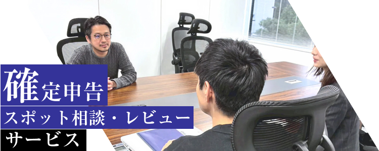 確定申告のスポット相談・レビューサービス